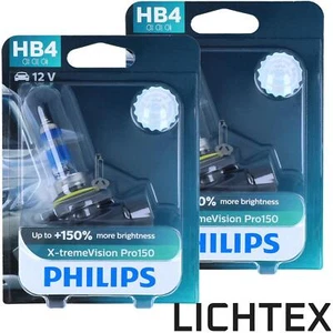 HB4 PHILIPS X-treme Vision Pro 150 bis zu 150% helleres Licht Scheinwerfer Lampe - Bild 1 von 1