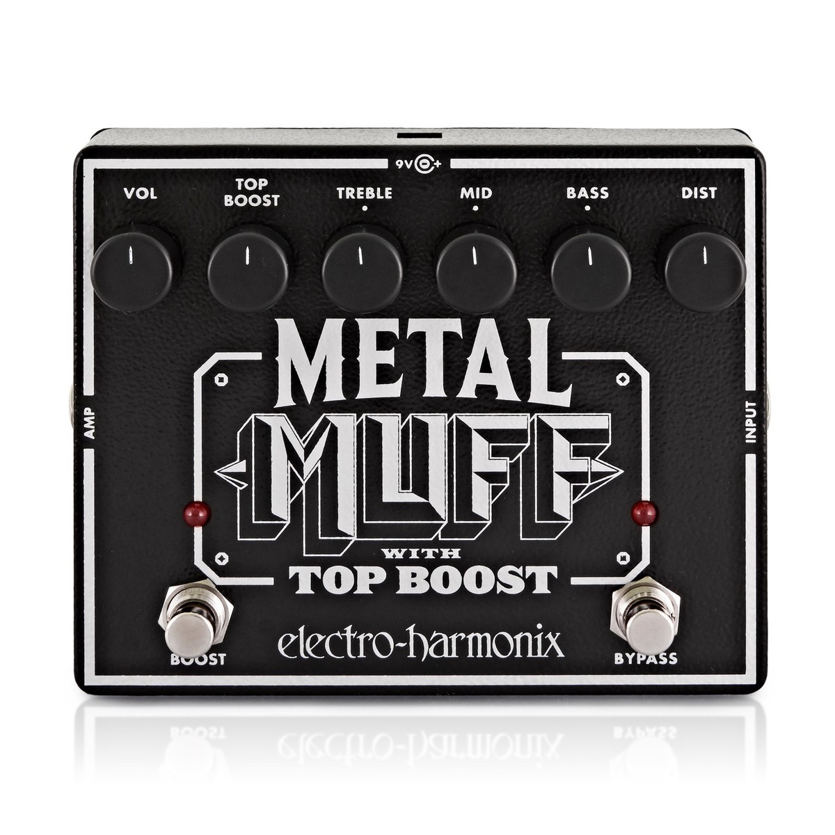 ELECTRO-HARMONIX Black Color Metal Muff From Japan with Good for