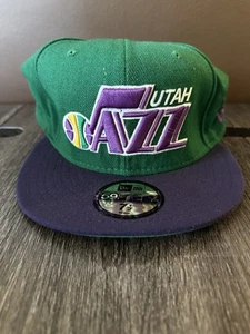 EUC / New Era Utah Jazz Hardwood Classics 59FIFTY Fitted Hat / Size 7 1/2 - Picture 1 of 4