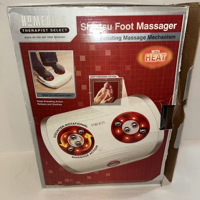 Homedics 指压足部按摩器 # FM-SC 治疗师精选加热旋转按摩 — 第 1/4 张图片