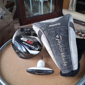 Taylormade R9 Supertri RH Driver Flex R Shaft - Headcover + Adjustment Key - Picture 1 of 11