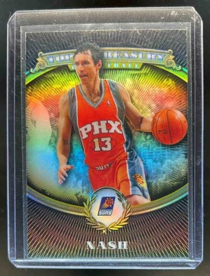 2008-09 Topps Treasury Steve Nash refractor oro #41/50 Suns Foto 1 de 2