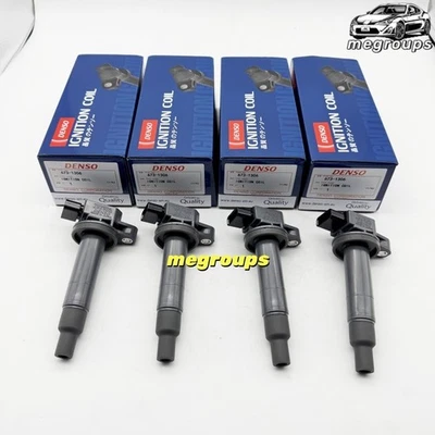 4x DENSO Ignition Coils 673-1306 For 00-16 Toyota & Scion xA xB I4 90919-02240 Foto 1 de 4