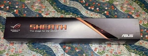 ASUS ROG Sheath Extended Soft Cloth Gaming Mouse Pad with Smooth Gliding Surface - Picture 1 of 5