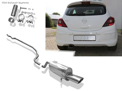 Acciaio Impianto Racing Opel Corsa D per Opc-Line & Codone Sportivo 115x85mm - Immagine 1 di 4