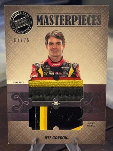 2013 Press Pass Showcase Masterpieces Memorabilia #MPJG Jeff Gordon 67/75 - Picture 1 of 2