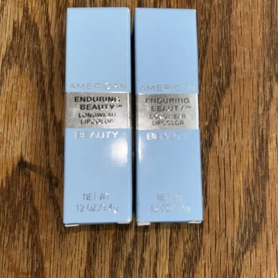Lot of 2 American Beauty Enduring Longwear Lipcolor Lipstick 08 Serendipity BNIB - Image 1 of 4