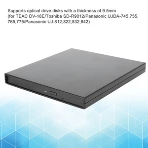 Optical Drive Case External Hard Box Computer Laptop Storage Kit 9.5mm FY - Afbeelding 1 van 17