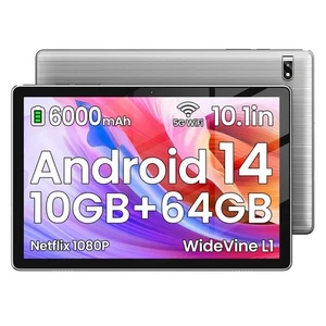 Tablet: Android Tablet - 2025 Android 14 Tablet Neueste 10,1 Zoll Tablets10GB... - Bild 1 von 9
