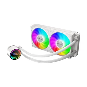 Power Train DL-360A AIO Liquid CPU Cooler 360mm ARGB Fans Intel AMD Radiator - Afbeelding 1 van 9