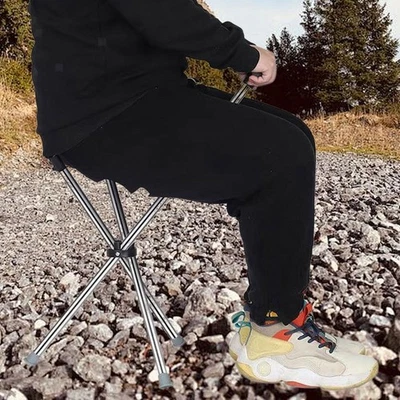 Gehstock mit Sitz, Camping- und Wanderstock, Stuhl für Senioren, - Bild 1 von 4