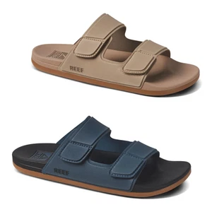 Reef Mens Cushion Tradewind Adjustable Summer Flip Flops Slide Sliders Sandals - Picture 1 of 12