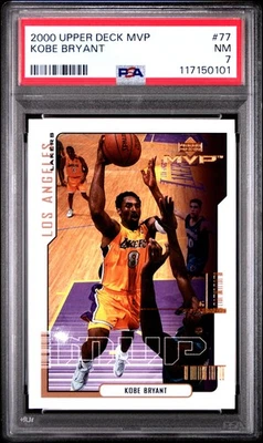 2000 UD MVP #77 KOBE BRYANT PSA 7 - Image 1 of 2