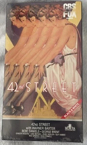 42nd Street (VHS, 1933) Busby Berkeley BRAND NEW Ruby Keeler - Picture 1 of 4