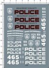 1/24 Decals Seacrest County SCPD POLICE 911 (5789)