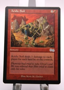 MTG Acidic Soil Urza's Saga Regular LP - Bild 1 von 2