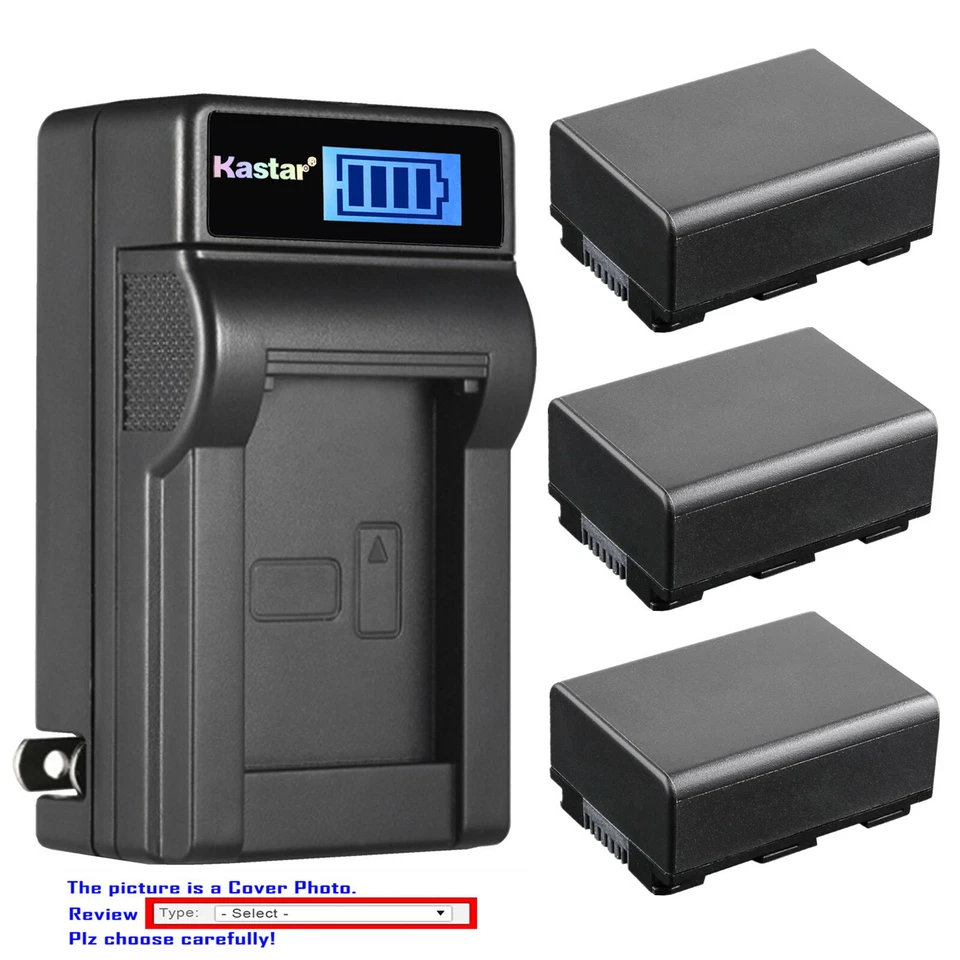 Cargador de pared LCD de batería Kastar para IA-BP210E BP420E Samsung SMX-F43BN SMX-F44BN Foto 1 de 4