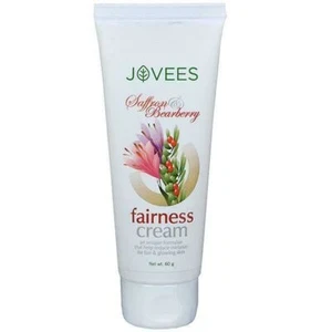 Jovees Saffron Bearberry Fairness Cream 60 Gm, glowing skin, Free Shipping - Picture 1 of 1