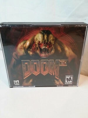 Doom 3 PC CD-ROM GAME 2004 Jewel Case Version PC Game Windows XP/2000  - Image 1 of 4