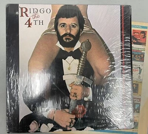 RINGO STARR 1977 Vintage Vinyl Record RINGO THE 4TH Album - Picture 1 of 8