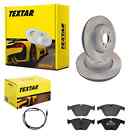 Textar brake discs 348 mm + front pads suitable for BMW 5 Series F10 F11 Limo + station wagon