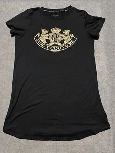 Juicy Couture Black Small SOFT Top Sleepwear Shirt Women's S - Picture 1 of 8