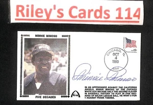 Minnie Minoso Signed First Day Cover. Autographed. - - Picture 1 of 2