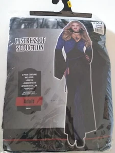Mistress of Seduction Costume Vampire Halloween Purple Dress Adult S 2-4! Sku#8 - Picture 1 of 4