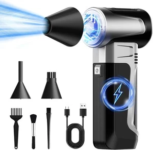 HOTPEAK Compressed Air Duster - Electric Air Duster Rechargeable 180000RPM - Photo 1/8