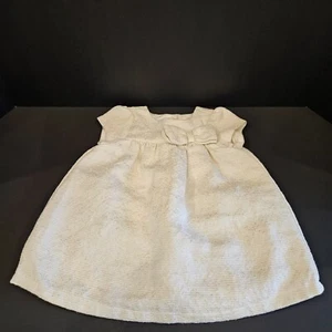 "Baby Cat & Jack" Dress with Gold Shimmering Threading - Size 12m  (#191) - Picture 1 of 6
