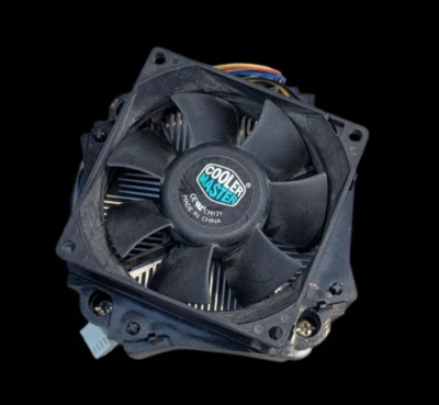 Cooler Master Copper Core/Aluminum Heat Sink & 3.14" Fan 3.4GHz - 775 Socket - Image 1 of 4