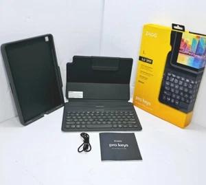 ZAGG Pro Keys Wireless Keyboard For iPad 7, 8, 9 Gen W/ Detachable Case Apple - Picture 1 of 15