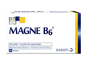 MAGNE B6 Magnesium + Vitamin B6 60 Tablets SANOFI Anxiety Fatigue Cramps