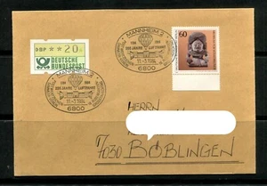 GERMANY 1984 - Stamp Cover Postmark 200th Anniversary Aviation Baloon - Picture 1 of 1