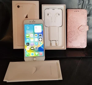 2- APPLE iPhone 8 64 Go or rose excellent état - Photo 1/8