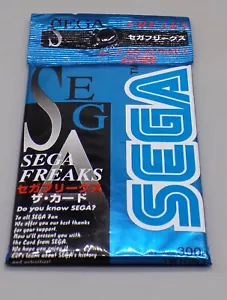 Vintage 1997 Japanese Sega Freaks trading card SEALED pack VIDEO GAME Sonic +!! - Bild 1 von 4