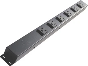 20" 6-Outlet Hardwired Power Strip, H02006V1 - Picture 1 of 8