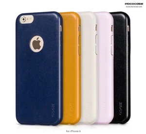 HOCO IPHONE 6S / 6 SLIM FIT SERIES REAL LEATHER COVER CASE !BUY 1 - GET 1 FREE! - Picture 1 of 21