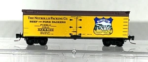 MICRO-TRAINS Z 40' WOOD REEFER SERIES #12 NUCKOLL'S PACKING COMPANY 51800190 - Picture 1 of 3