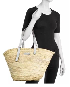 NWT Poolside Essaouria Straw Tote - Picture 1 of 9