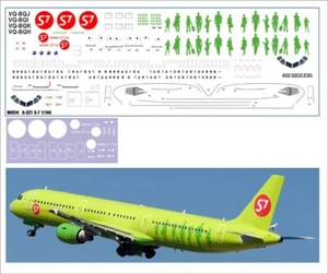Airbus A321 S-7 1/144 PAS-DECALS	321-15 - Picture 1 of 1