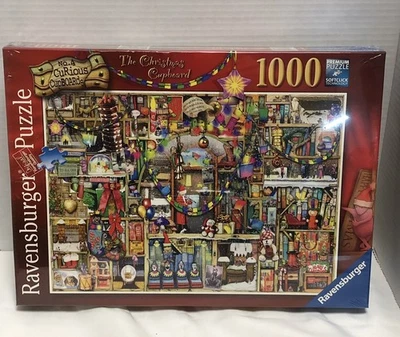Ravensburger Colin Thompson The Christmas Cupboard Puzzle NEW 1000 pcs. - Image 1 of 4