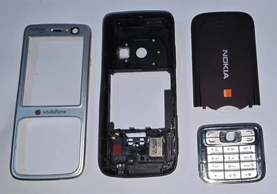 Carcasa Original Nokia N73 Fascia Facia Completa + Teclado Foto 1 de 2