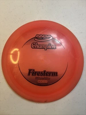 Innova Champion Firestorm 175g Orange Distance Driver Golf Disc - Image 1 of 3