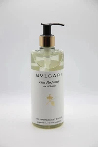 BVLGARI au thé Blanc (tè bianco) gel doccia - 10,1 fl oz / 300 ml NUOVO - Foto 1 di 3