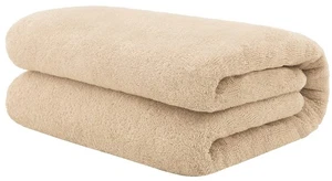 100% Cotton Oversized 40x80 Bath Sheet, Turkish Bath Towels for Bathroom Extr... - Picture 1 of 6