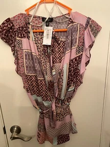 Jessica Simpson Paisley Top - Picture 1 of 6