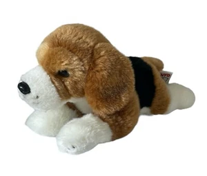Webkinz Signature Beagle Lying Dog Plush WKS2001 NO Code Stuffed Animal Toy - Picture 1 of 7