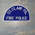 ST CLAIR PA Fire Police patch - New Vintage Patch