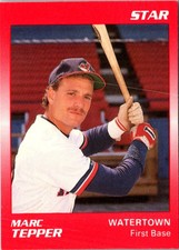 1989 Star Marc Tepper #185 Watertown Indians Baseball Card